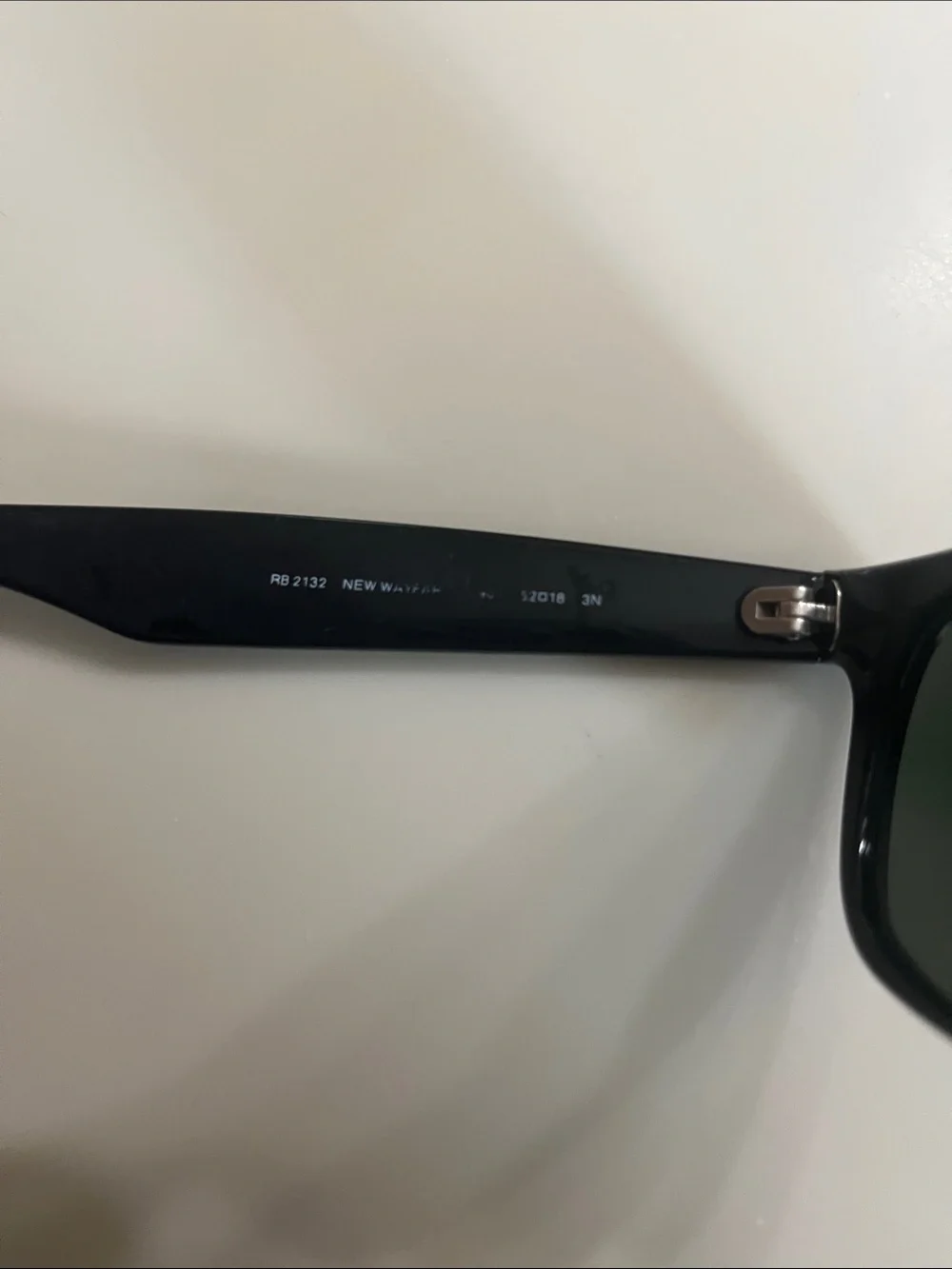 Ray-Ban Men's Classic Black Wayfarer Sunglasses